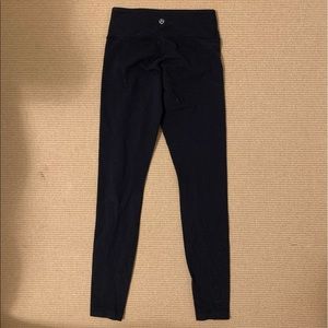 Lululemon Black Capri Leggings